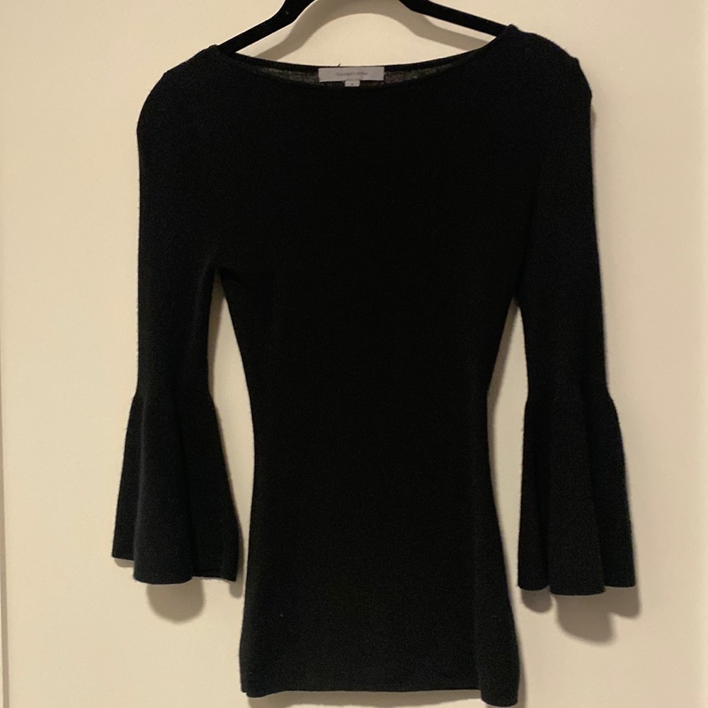 Classiques Entiers black cashmere silk blend sweater size S